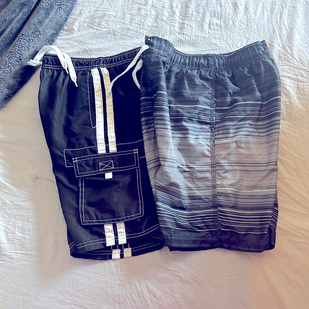 Lot of 2 Youth Swimming Trunks
